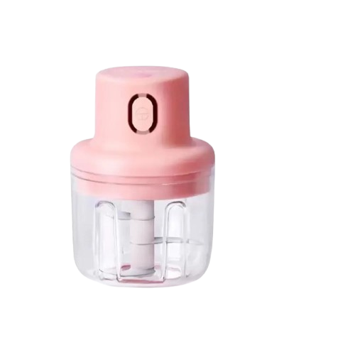 Mini Triturador Elétrico USB – 250 ml + 3 Lâminas Rápidas