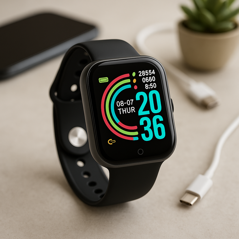Smartwatch D20 – 7 Dias de Autonomia + Monitoramento