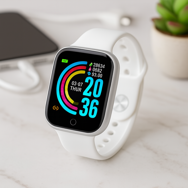 Smartwatch D20 – 7 Dias de Autonomia + Monitoramento