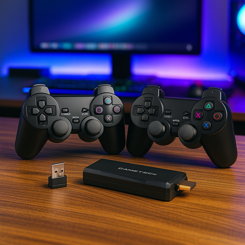 Game Stick 4K Retrô – Mais de 10.000 Jogos Clássicos em Alta Definição!