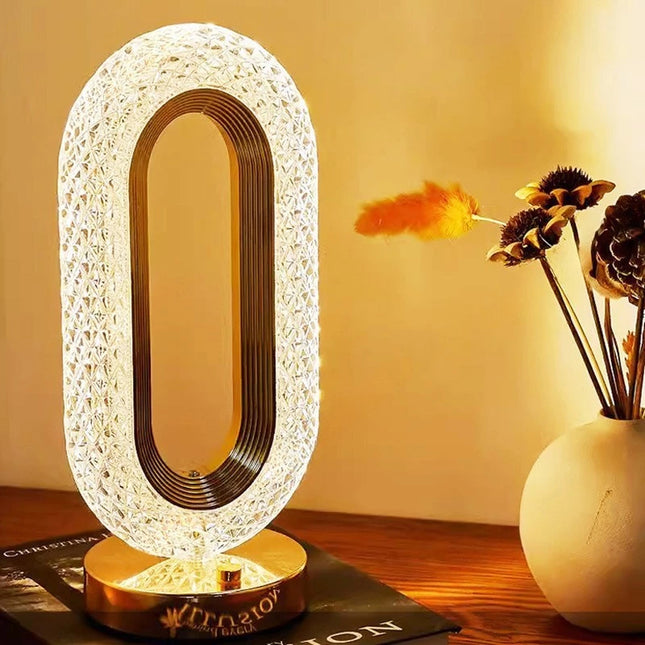 Luminária Retrô Cristal LED Bemorata