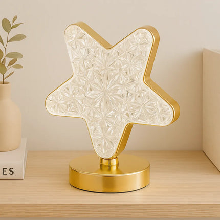 Luminária Estrela Cristal LED Bemorata