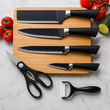Jogo de Facas do Chef Profissional Bemorata