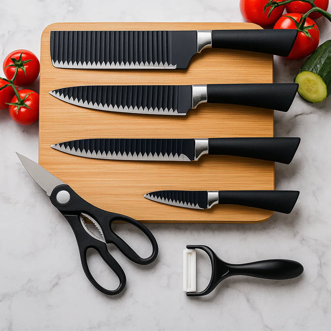 Jogo de Facas do Chef Profissional Bemorata