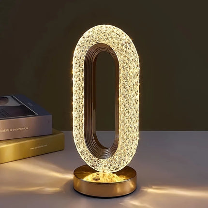 Luminária Retrô Cristal LED Bemorata