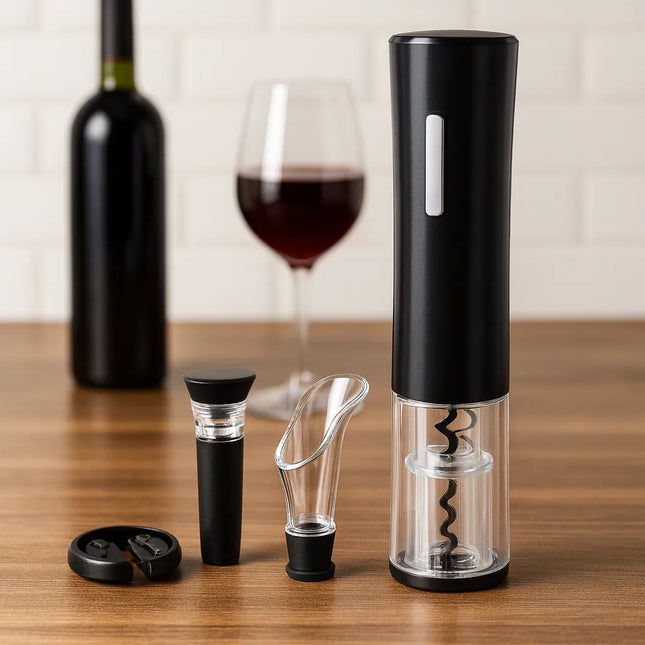 Conjunto Abridor Automático Vinho Bemorata